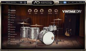 XLN Audio Addictive Drums 2 (Vintage Dry ADPak +   Dry Beats